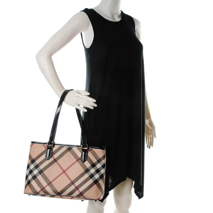 Burberry Supernova Check Regent Tote Black 2 of 8