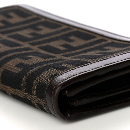 Fendi Zucca Continental Wallet Tobacco 12 of 12