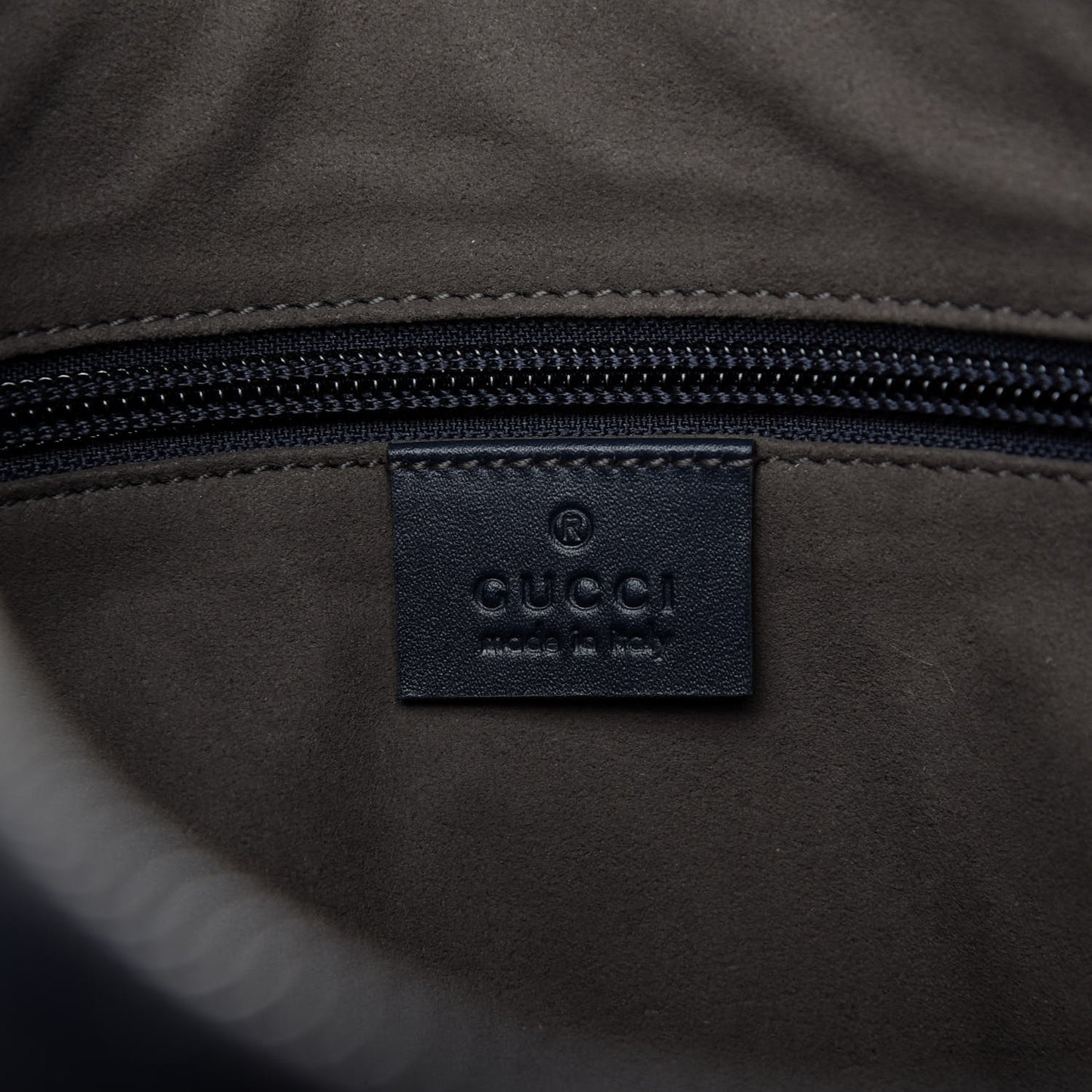 Guccissima Signature Medium Flat Messenger Bag Blue