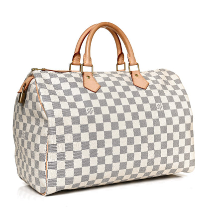 Louis Vuitton Damier Azur Speedy 35 3 of 16