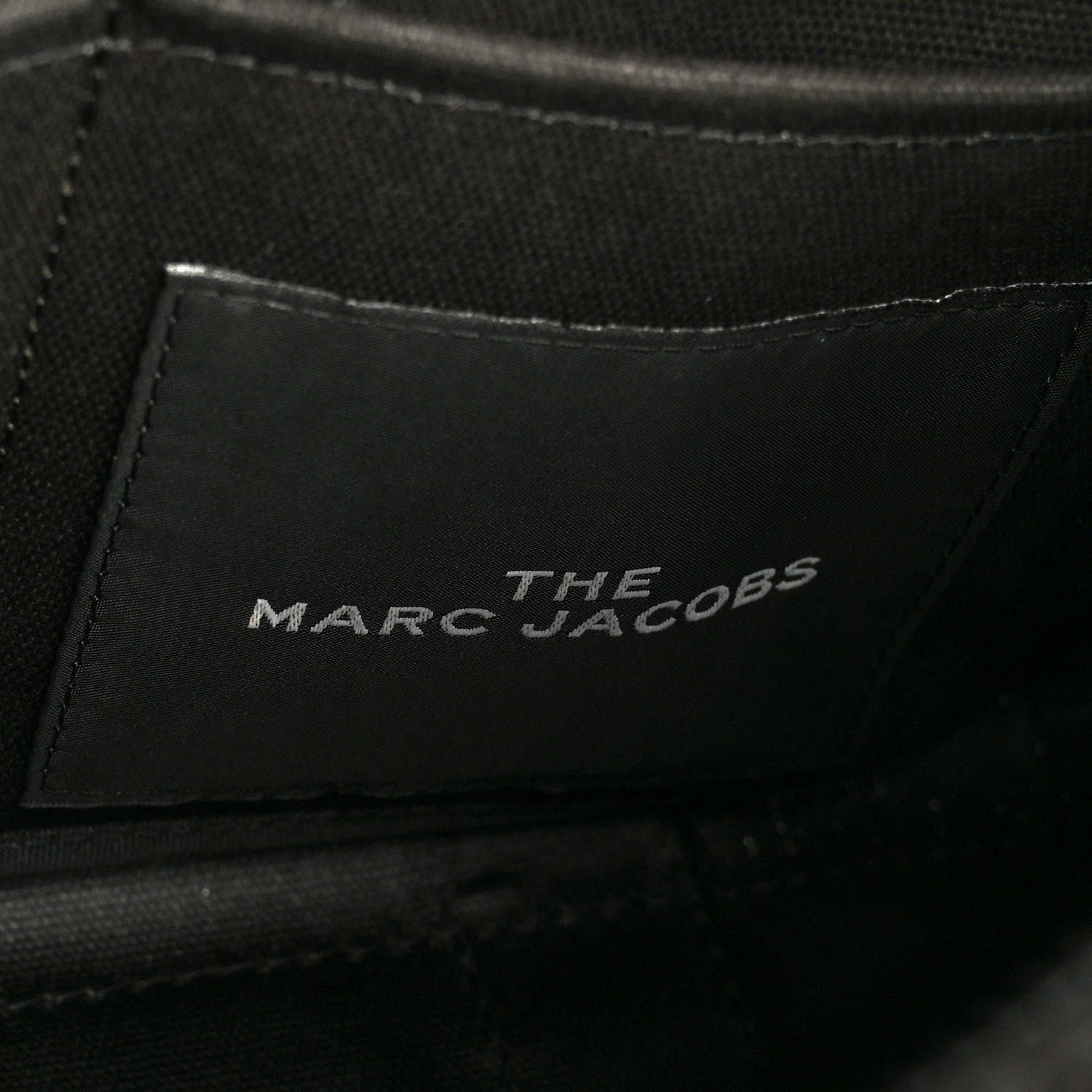 Marc Jacobs Cotton Canvas Medium The Tote Black 6 of 9