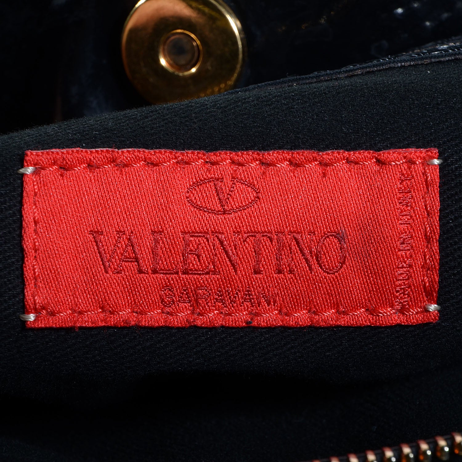 Valentino Garavani Patent Lacca Large Nuage Bow Hobo Black 6 of 8