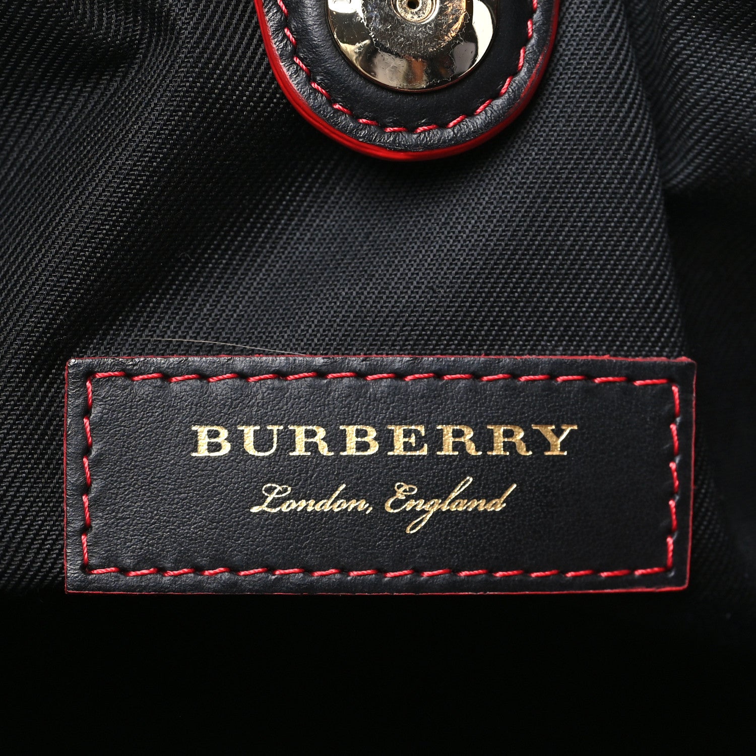 Burberry Horseferry Check Medium Ballingdon Tote Honey Black 6 of 9