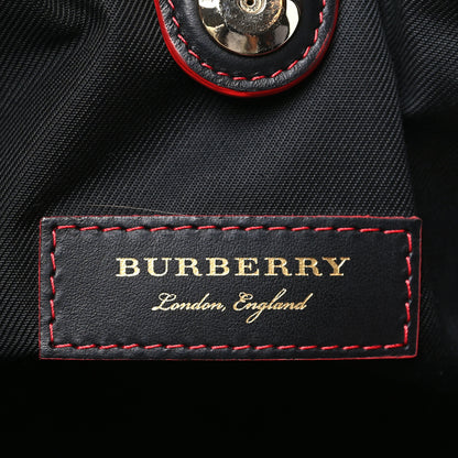 Burberry Horseferry Check Medium Ballingdon Tote Honey Black 6 of 9