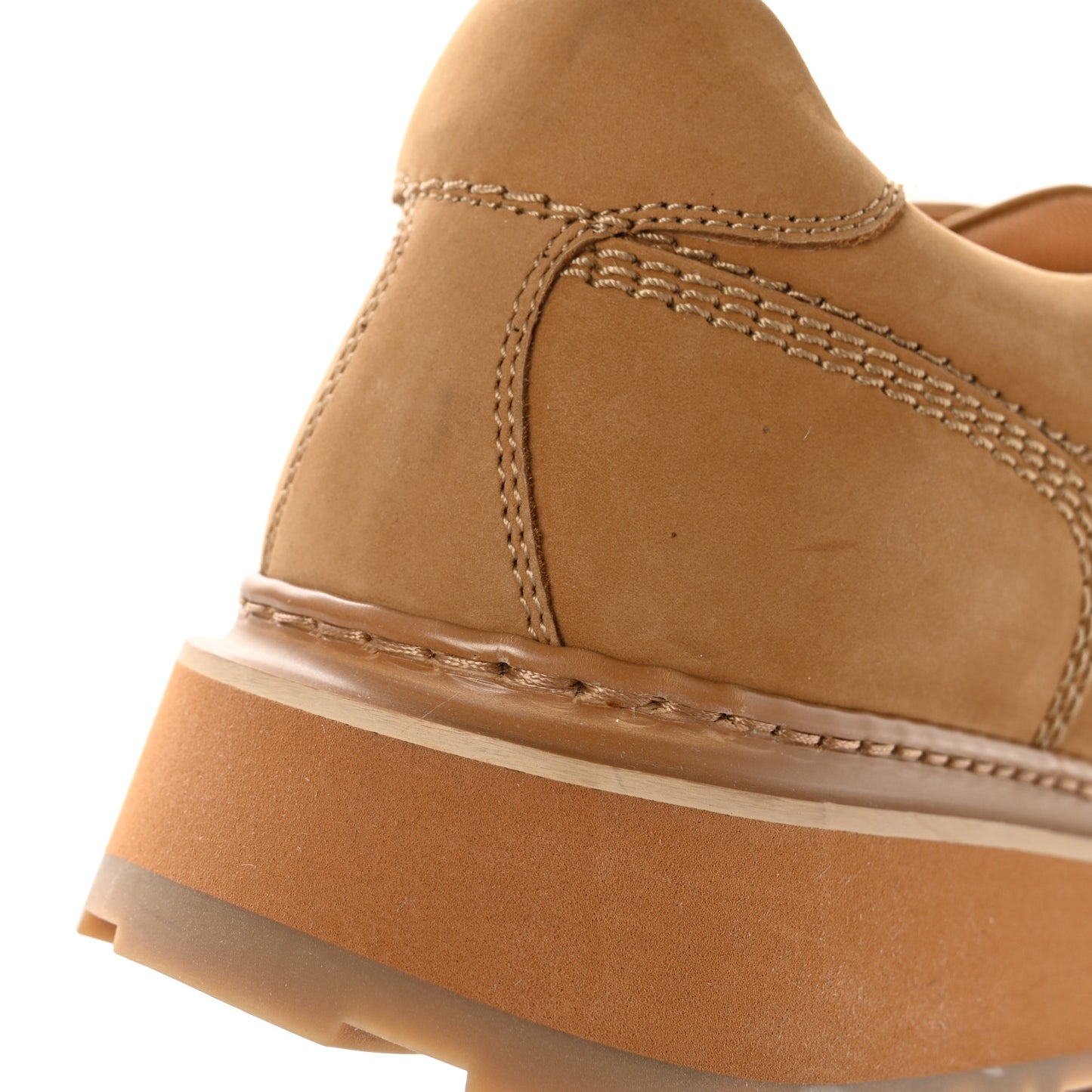 Suede Mens Abbesses Derby Beige