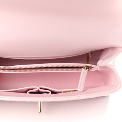 Chanel Caviar Quilted Small Coco Handle Flap Light Pink 6 of 9