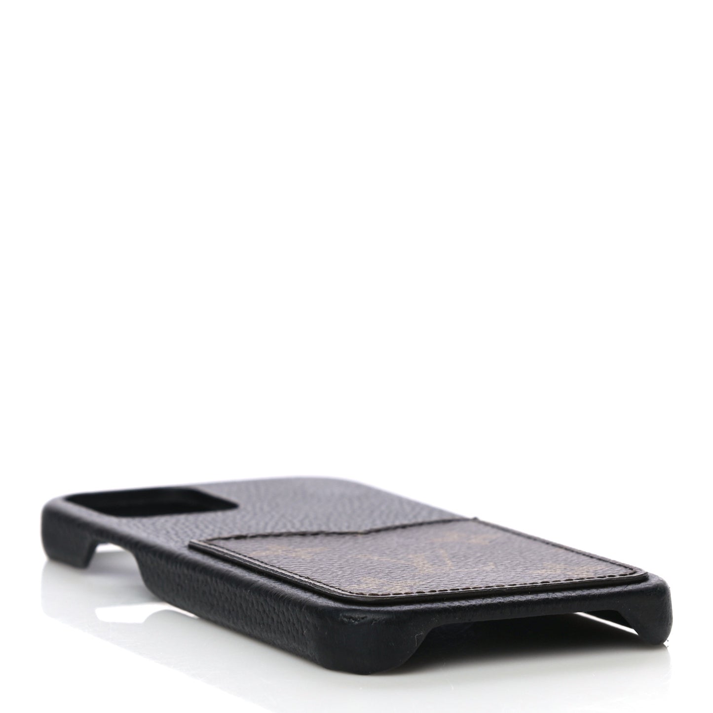Monogram iPhone 12/12 Pro Bumper Black