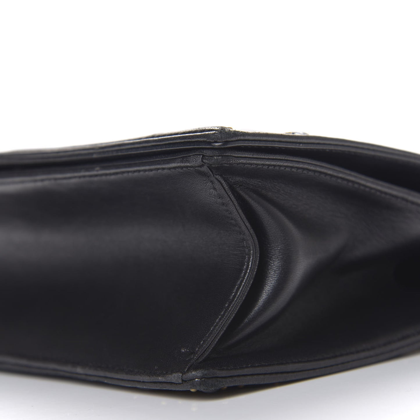 Lambskin Studded Medium Diorama Flap Bag Black