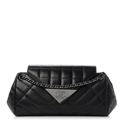 Chanel Lambskin Quilted Accordion Flap Black 1 of 10