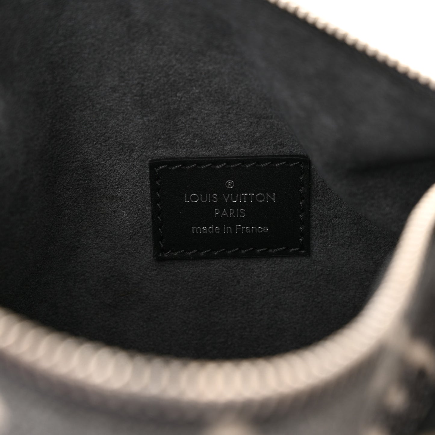 Monogram Jacquard Denim Side Trunk Grey