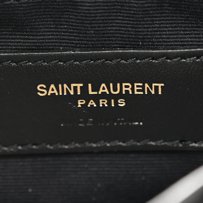 Saint Laurent Calfskin Matelasse Monogram Lou Belt Bag Dark Smog 6 of 10