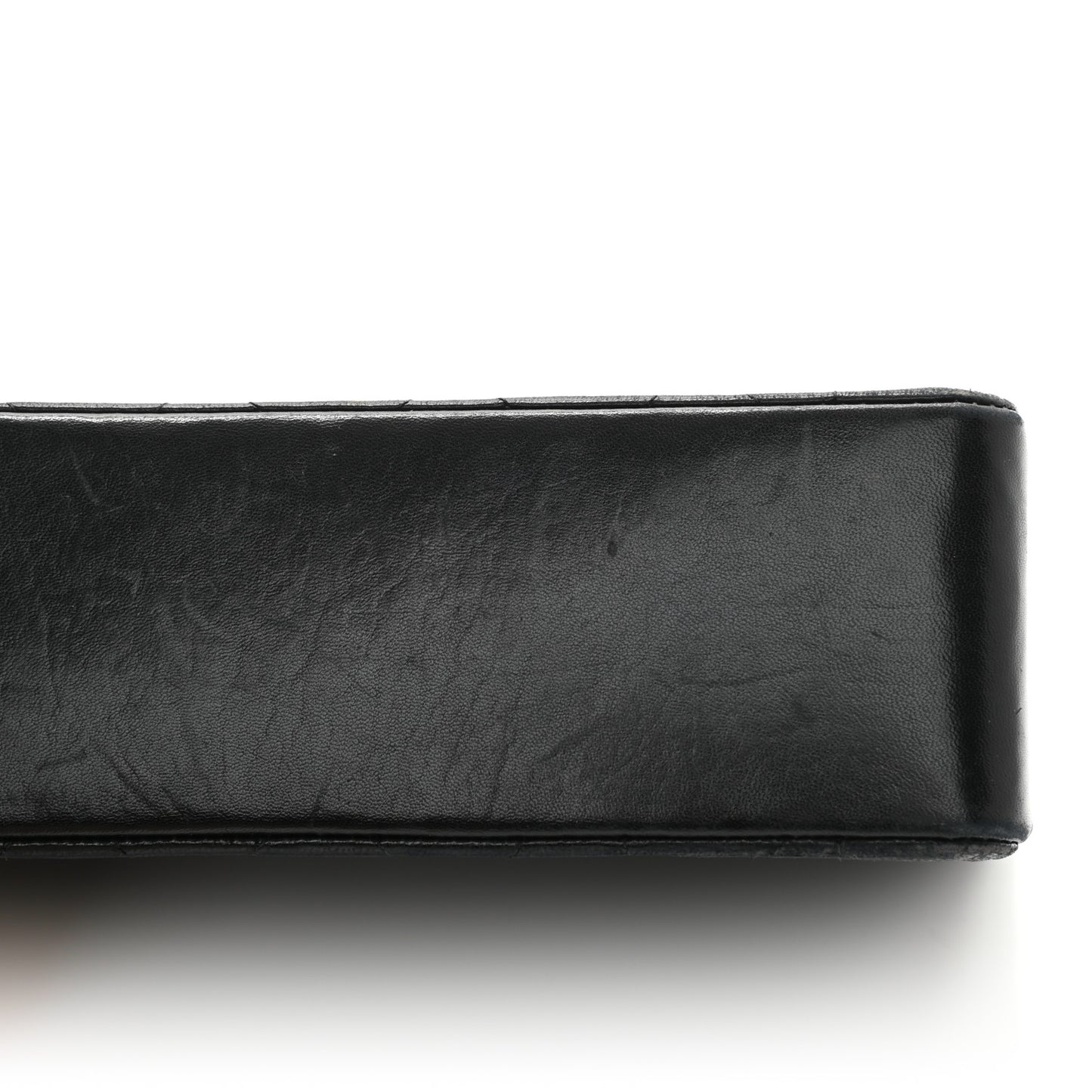 Lambskin Quilted Small Single Flap Black