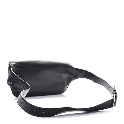 Saint Laurent Grain De Poudre Monogram Belt Bag Black 3 of 11