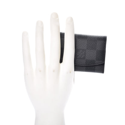 Louis Vuitton Palladium Horn LV Initiales Cufflinks 6 of 10