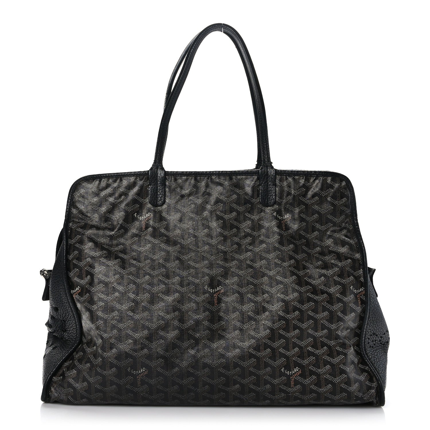 Goyard Goyardine Sac Hardy Pet Carrier PM Black 1 of 10