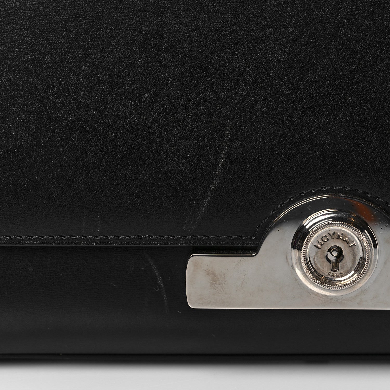 Moynat Box Calfskin Rejane PM Black 11 of 11