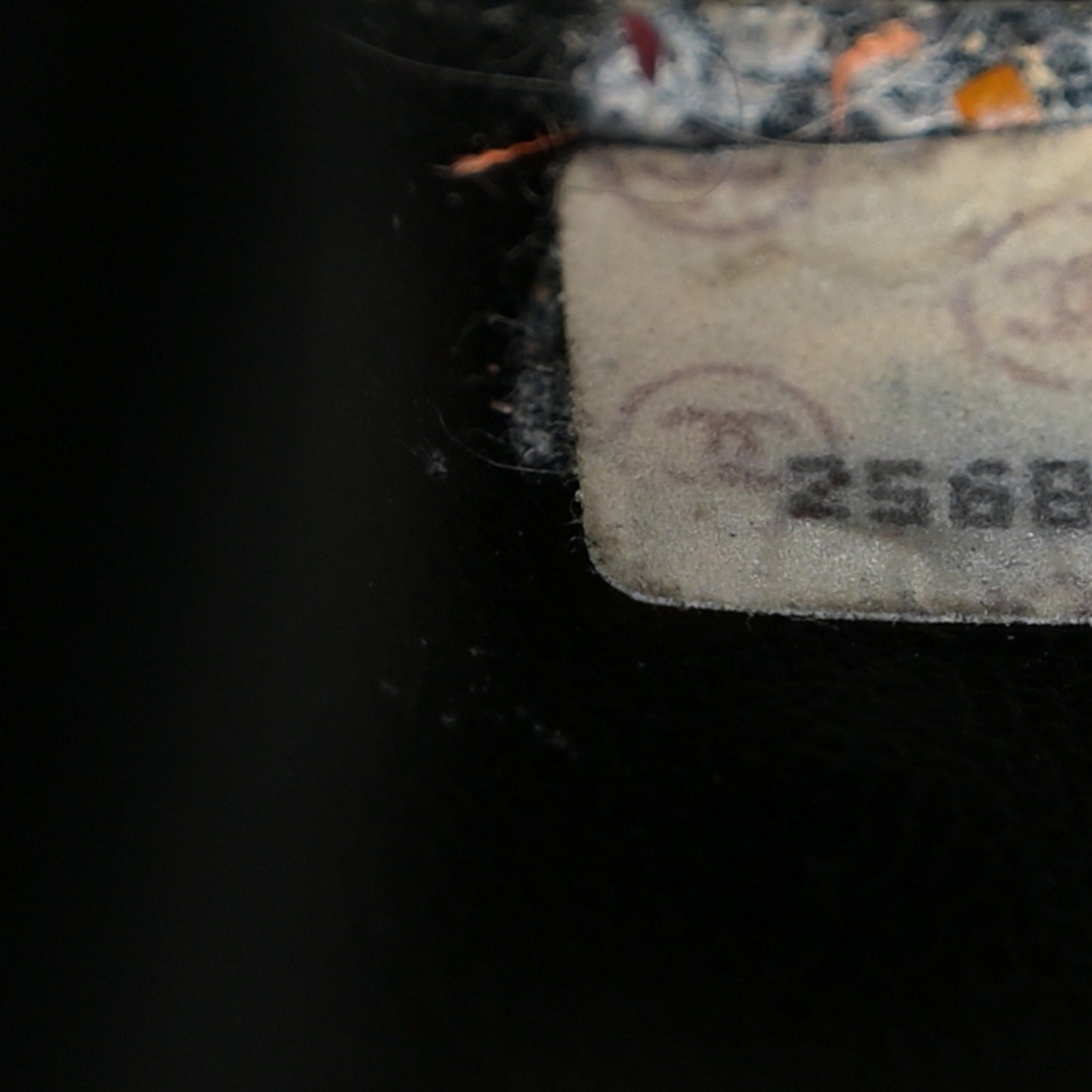 Lambskin CC Shoulder Bag Black