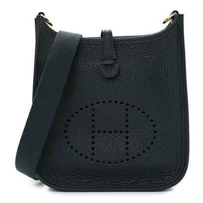 Hermes Taurillon Clemence Amazone Evelyne TPM Vert Cypress 1 of 11