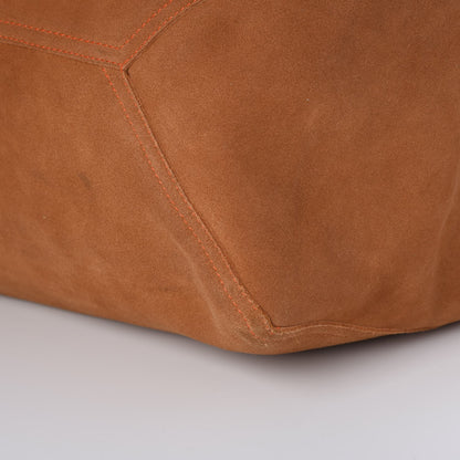 Loewe Suede Lined Tote Tan 16 of 17