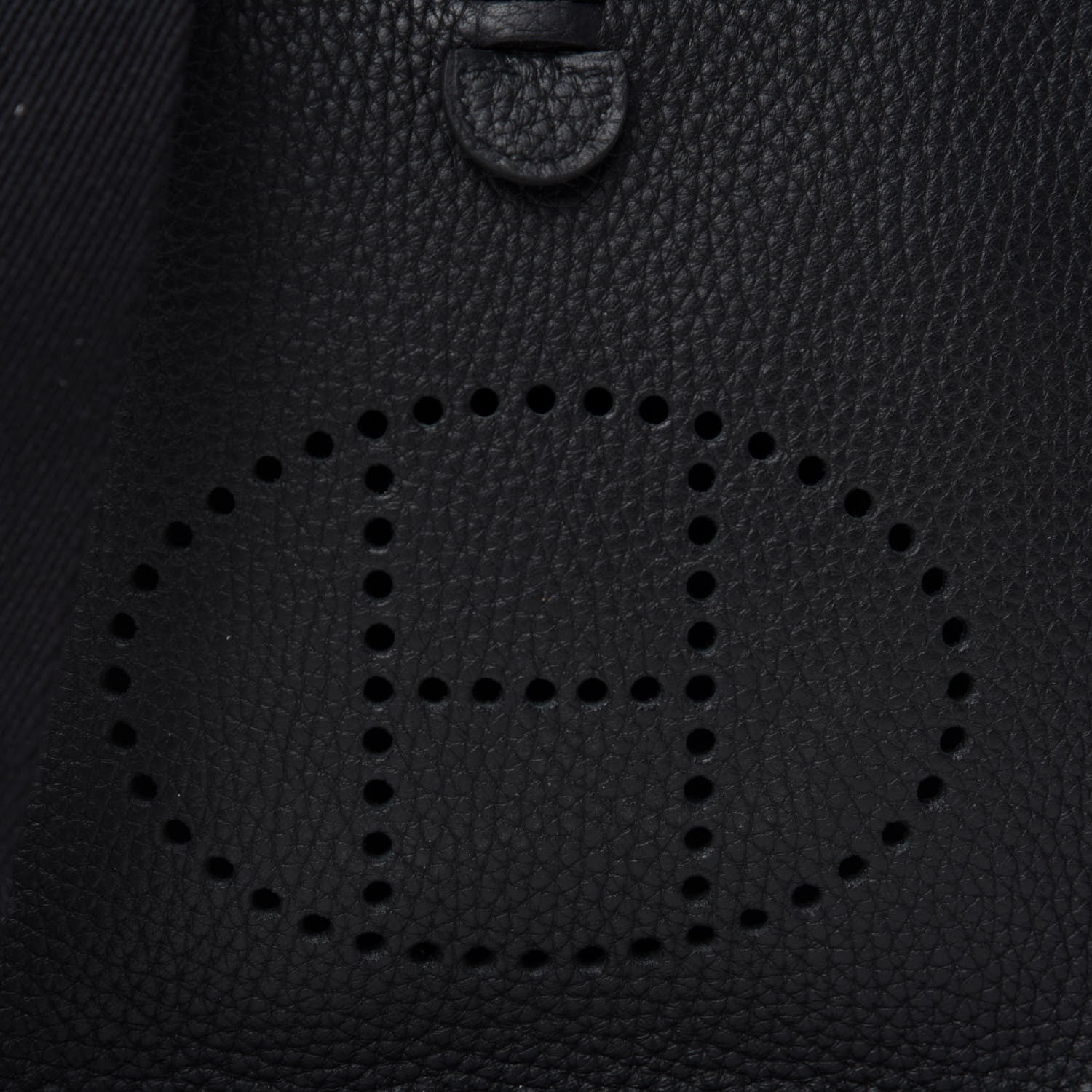 Hermes Taurillon Clemence Evelyne TPM Black 10 of 10