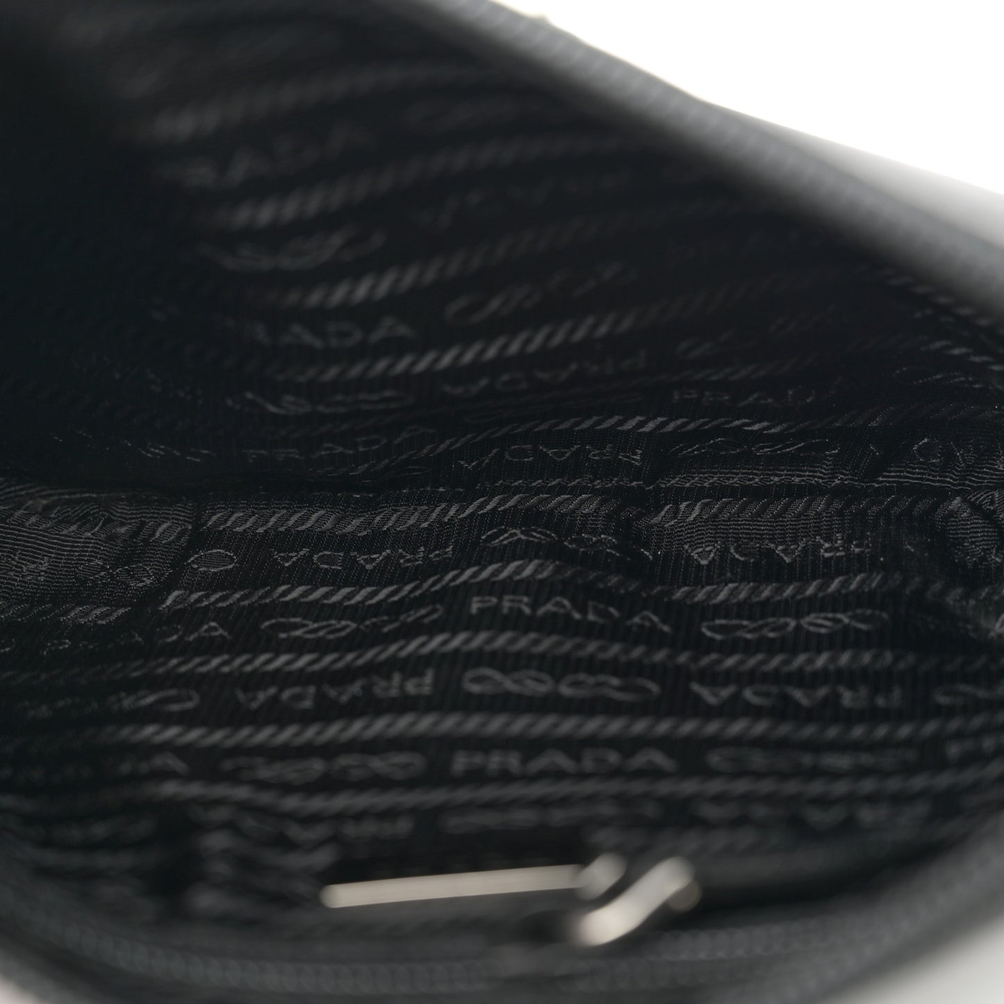 Tessuto Nylon Pochette Bag Black