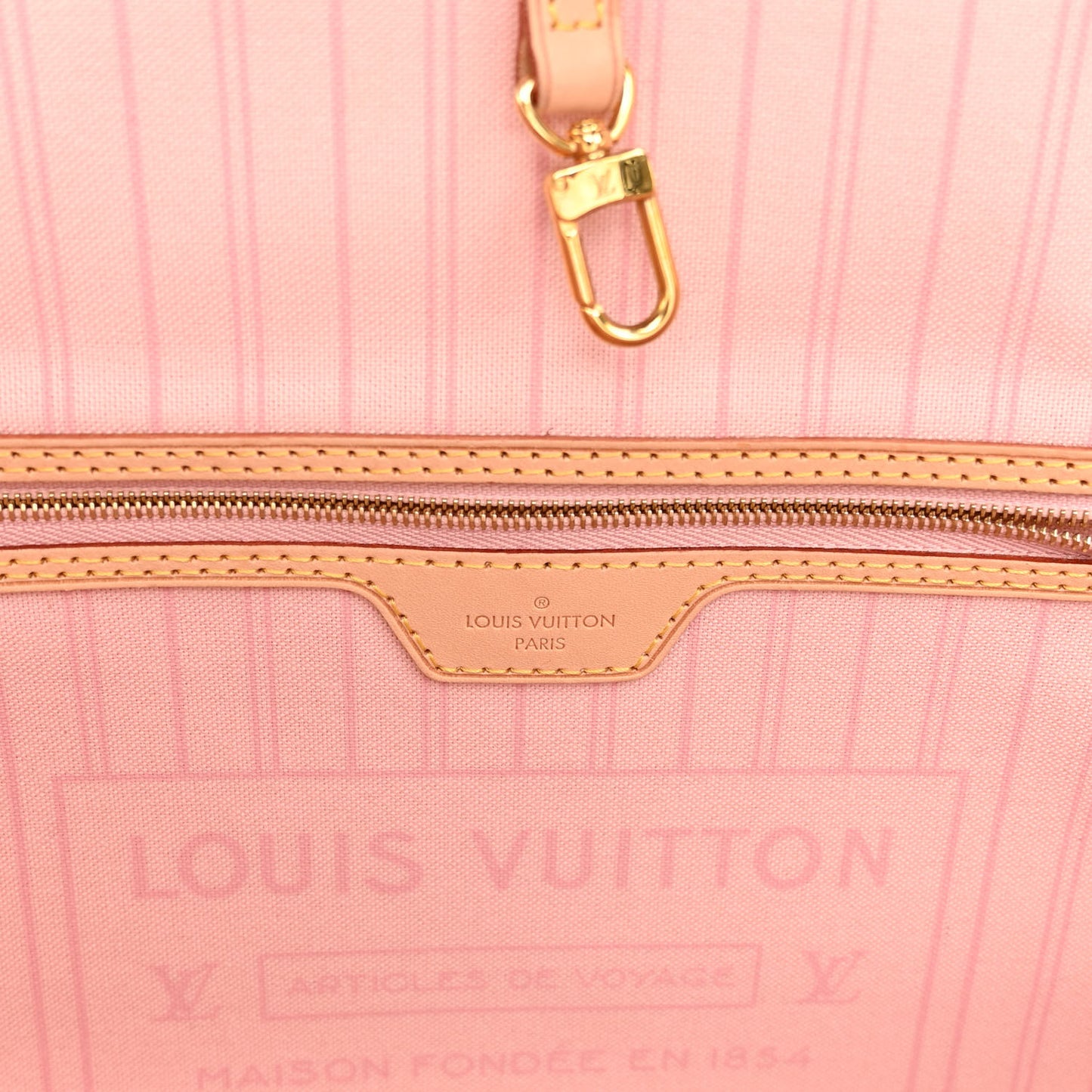 Damier Azur Neo Neverfull GM Rose Ballerine