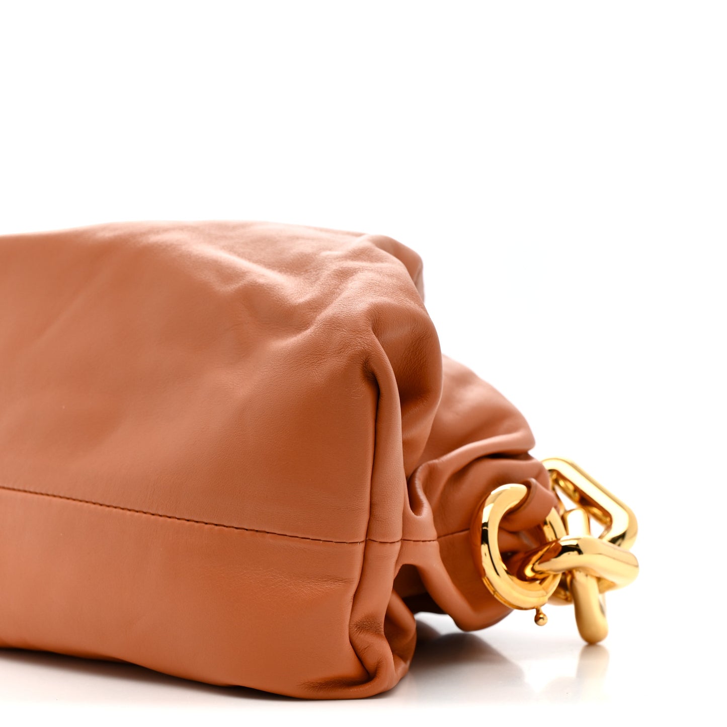 Calfskin The Pouch Chain Clay