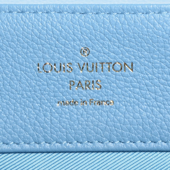 Calfskin Lockme MM Bleuet