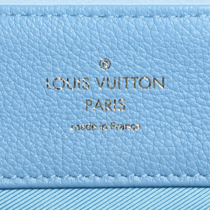 Louis Vuitton Calfskin Lockme MM Bleuet 5 of 7