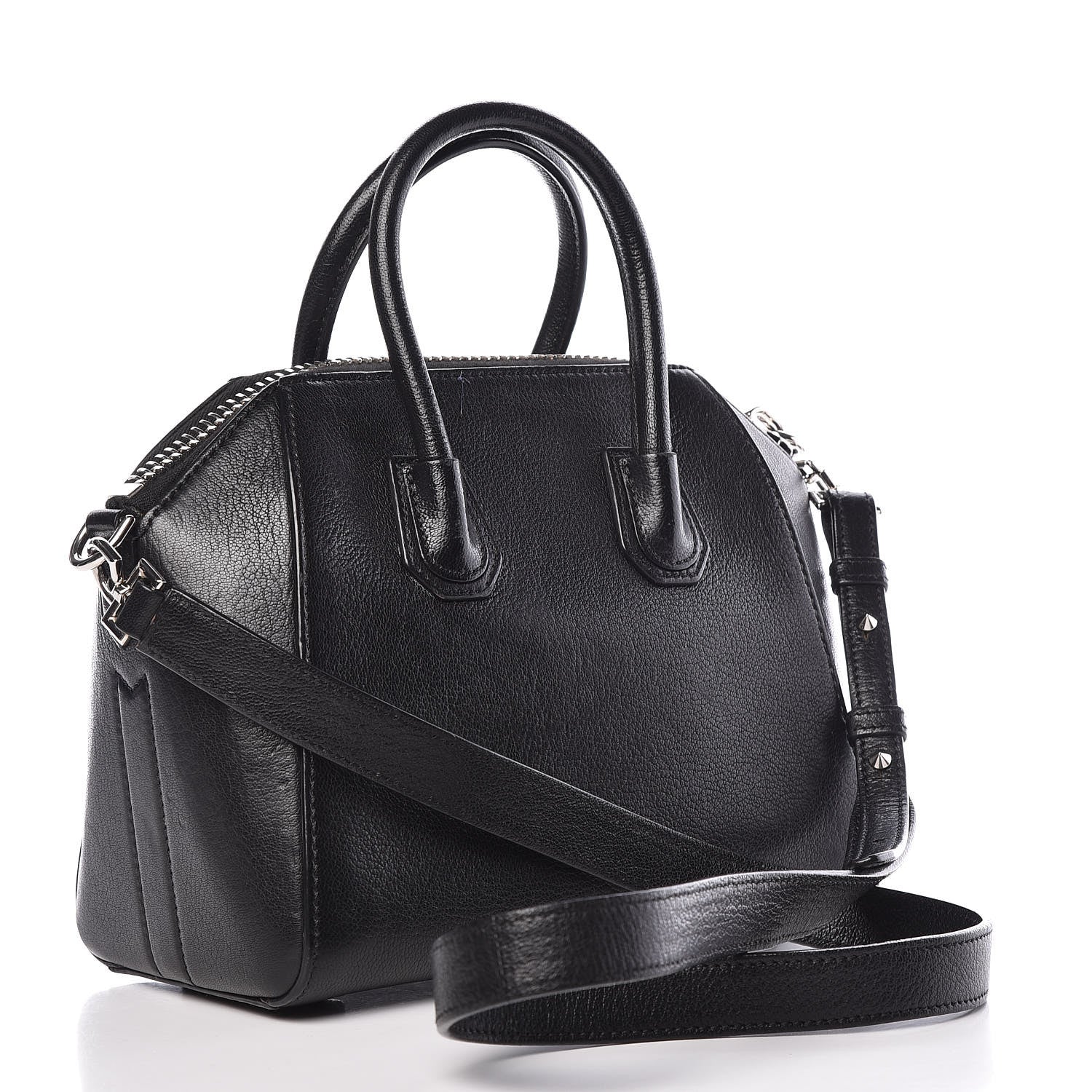 Givenchy Sugar Goatskin Mini Antigona Black 3 of 15