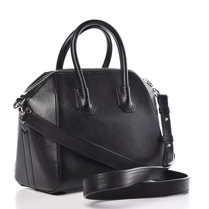 Givenchy Sugar Goatskin Mini Antigona Black 3 of 15