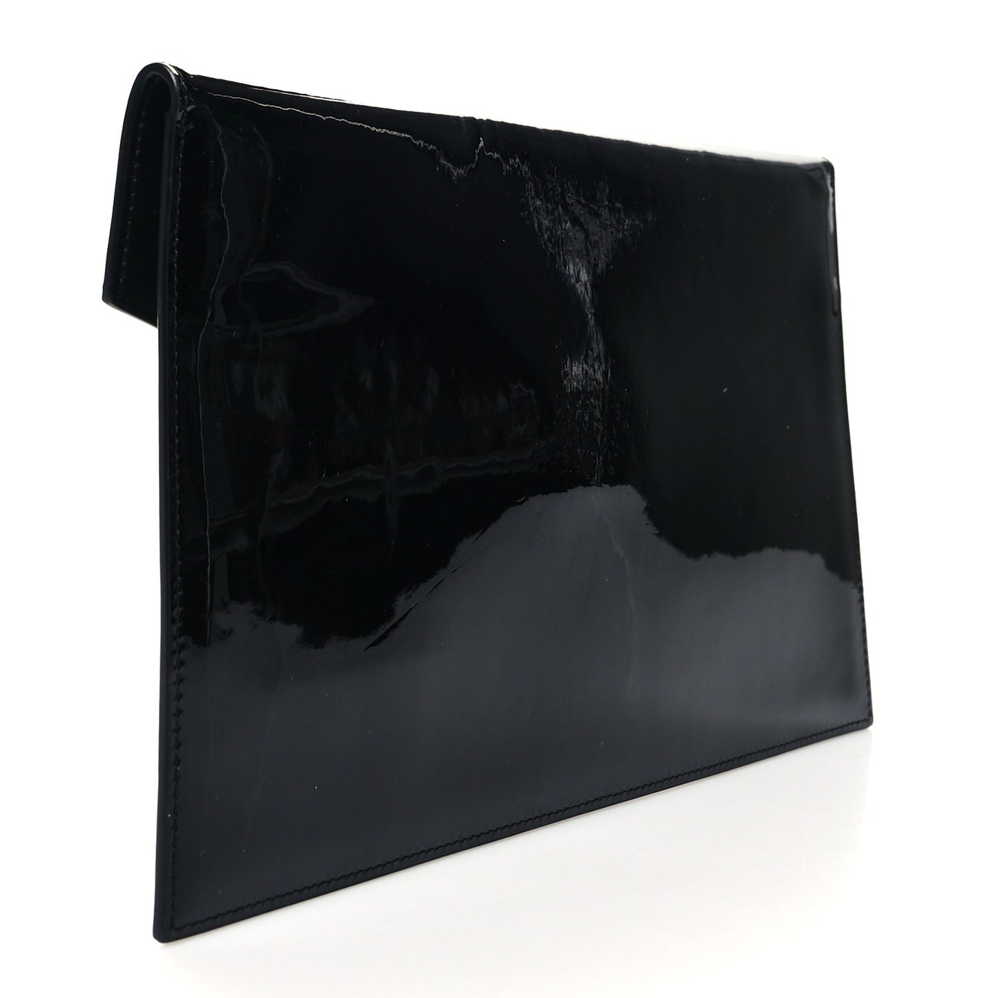 Patent Classic Monogram Uptown Clutch Black