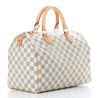 Louis Vuitton Damier Azur Speedy 30 3 of 10