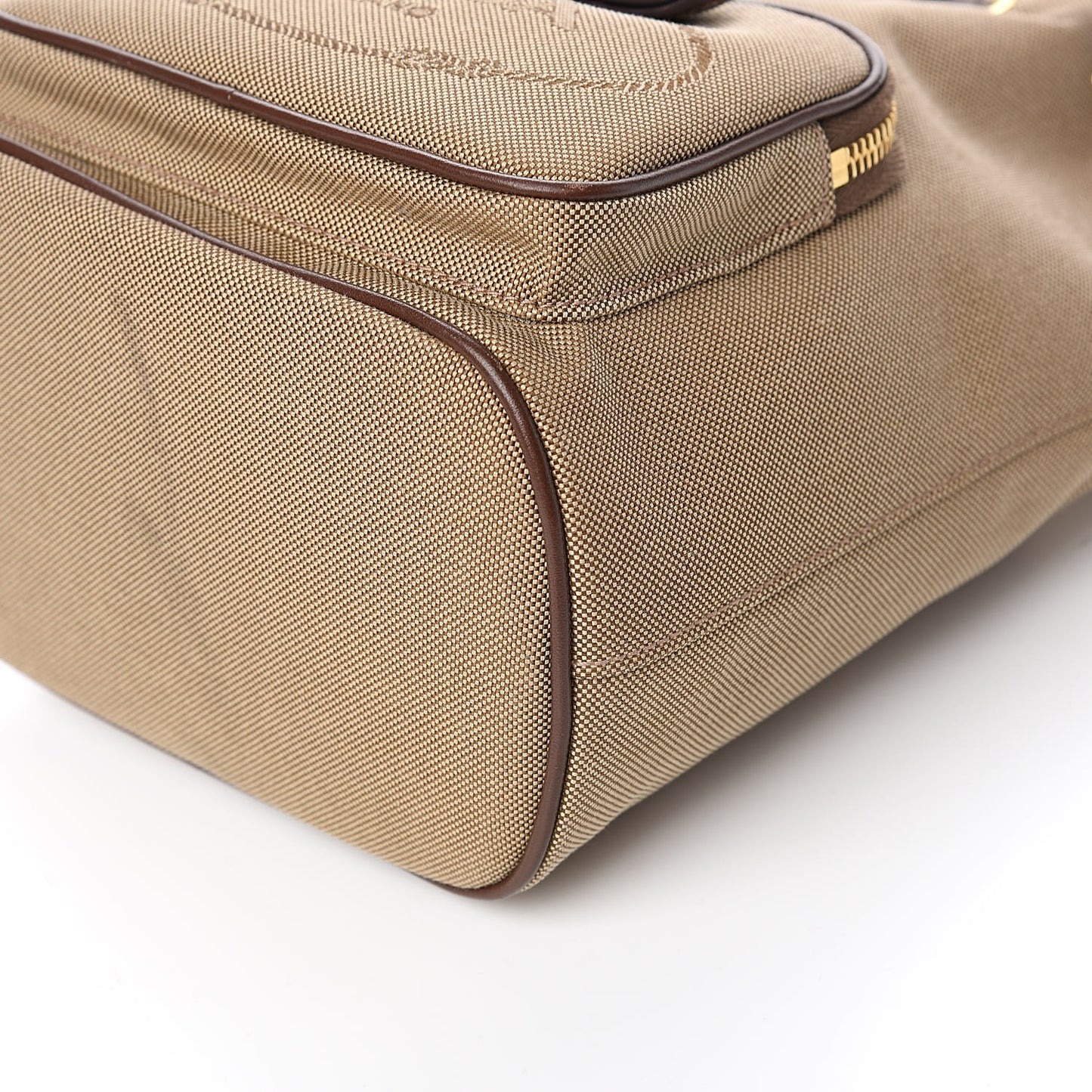 Jacquard Logo Mini Bucket Crossbody Bag Corda Bruciato