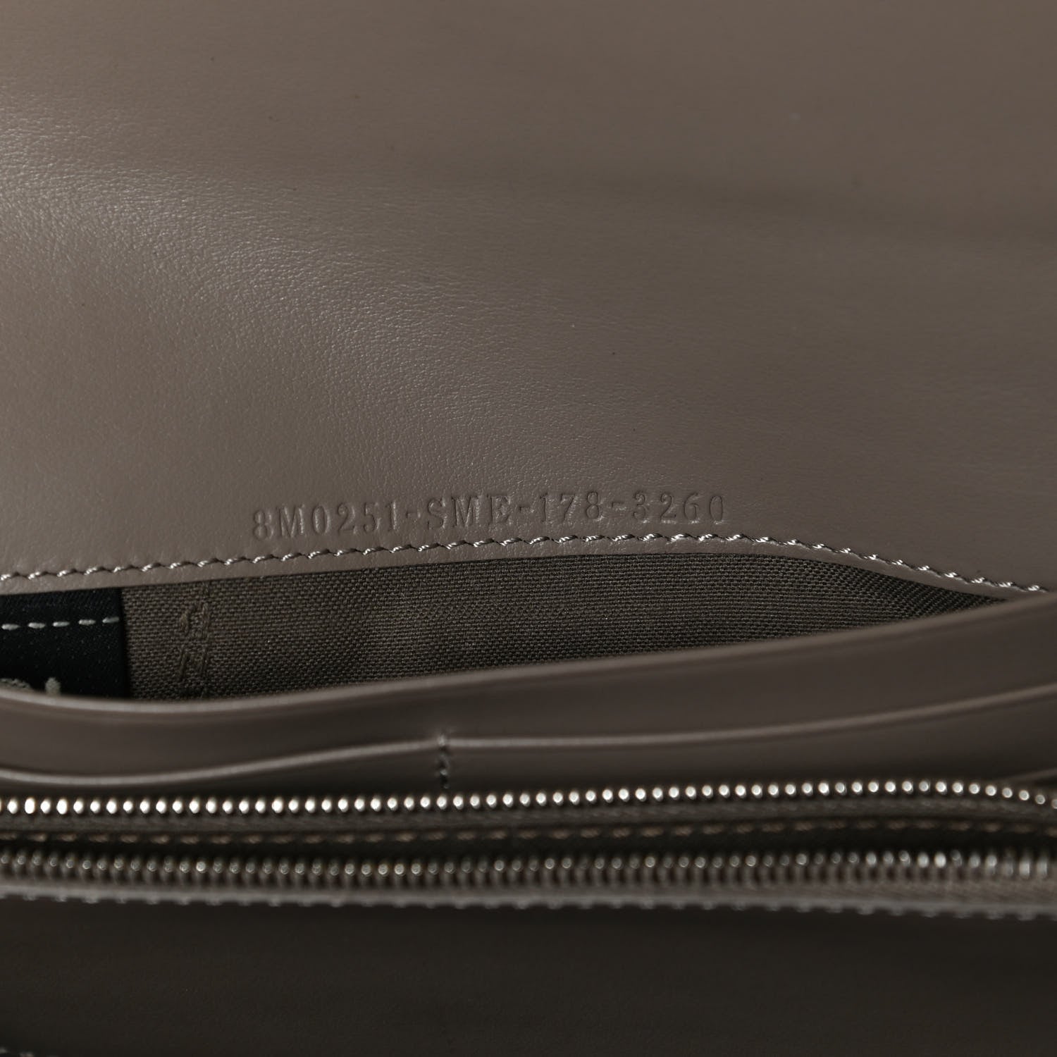 Fendi Vitello Liberty Century Lucido By The Way Continental Wallet Tortora 11 of 13