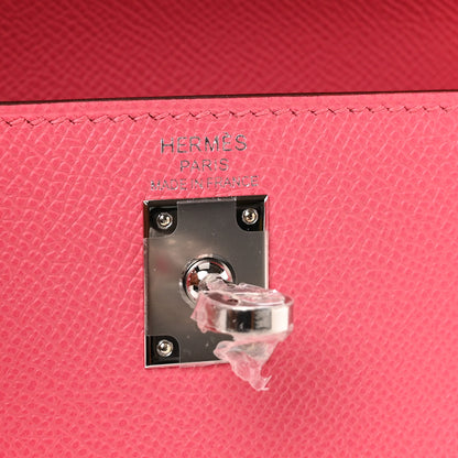 Hermes Epsom Kelly Sellier 25 Rose Azalee 5 of 10