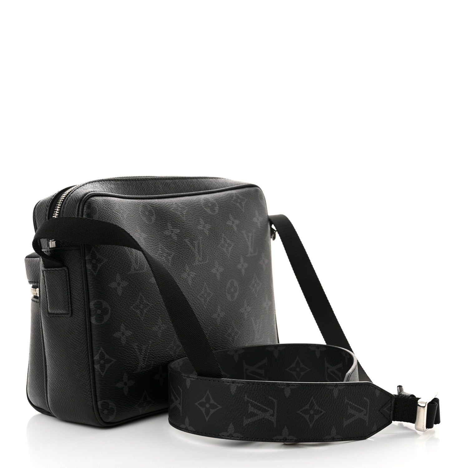 Louis Vuitton Taiga Monogram Eclipse Outdoor Messenger Black 3 of 12