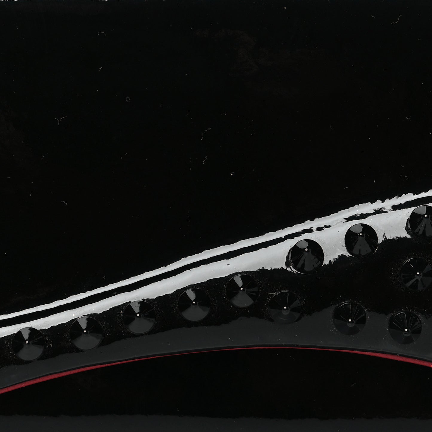 Patent Spikes Pigalle Clutch Black