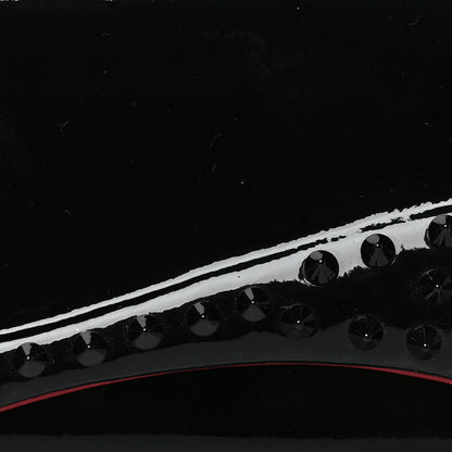 Christian Louboutin Patent Spikes Pigalle Clutch Black 7 of 7