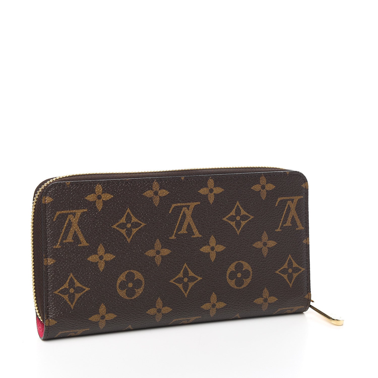 Louis Vuitton Monogram LV Love Lock Zippy Wallet 2 of 5