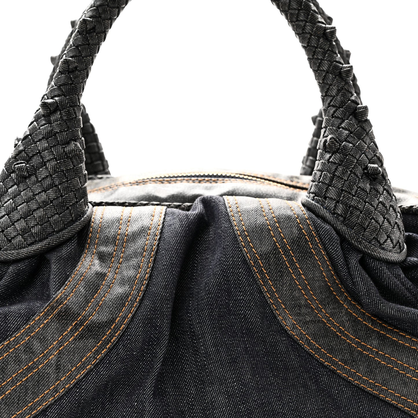 Denim Spalmati Woven Spy Bowler Blue