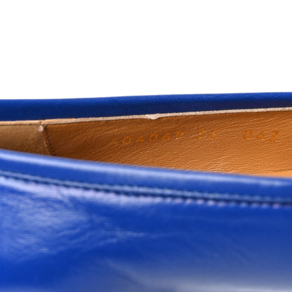 Gucci Malaga Kid Womens Jordaan Loafers 36 Electric Blue 8 of 8