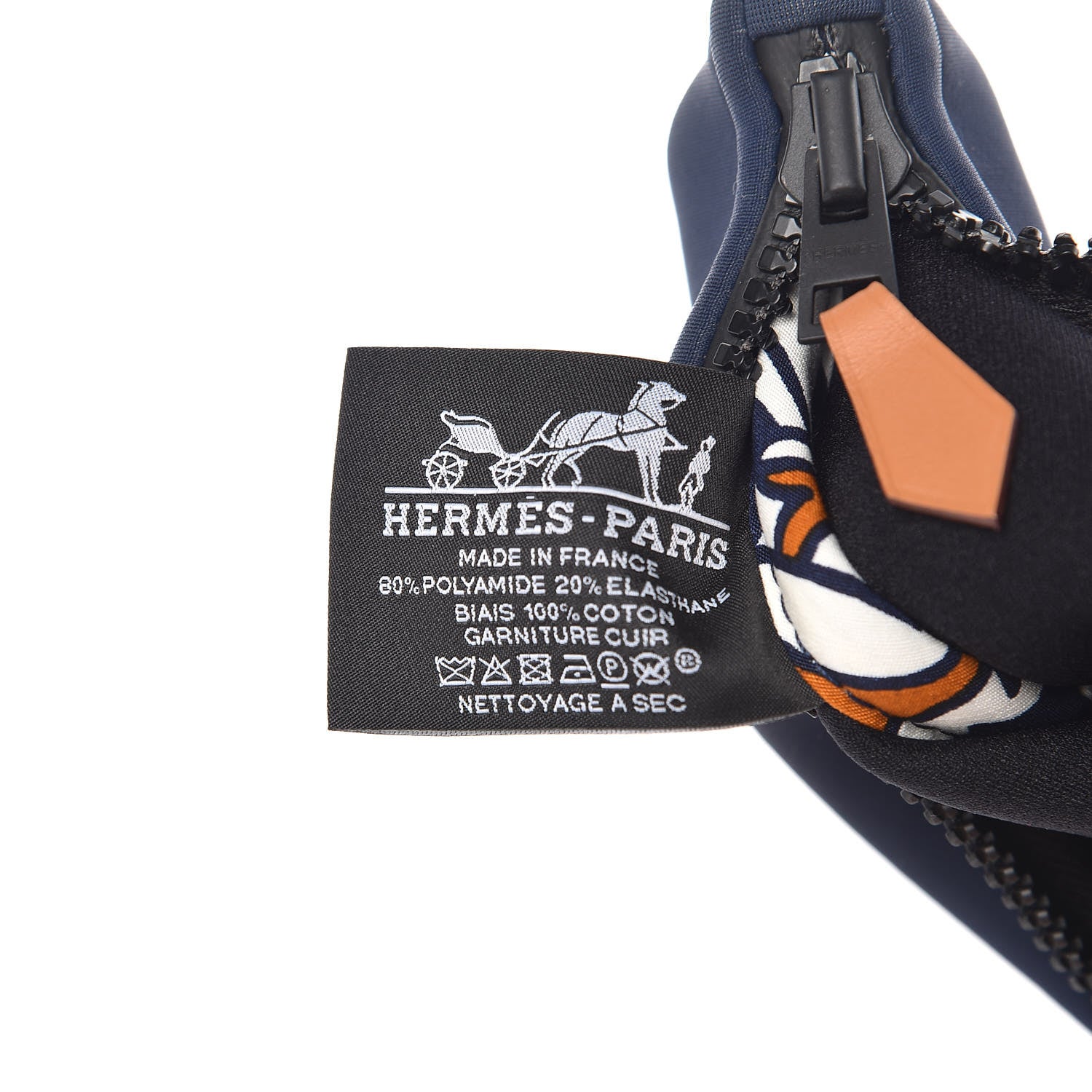 Hermes Neoprene Neobain Small Case Bleu 7 of 8