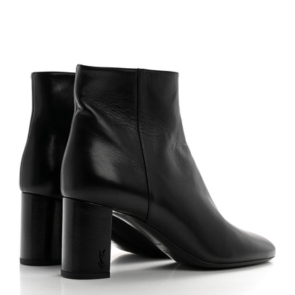Saint Laurent Nappa Vendome Loulou Ankle Zip Boot 39 Black 39 Black 4 of 8