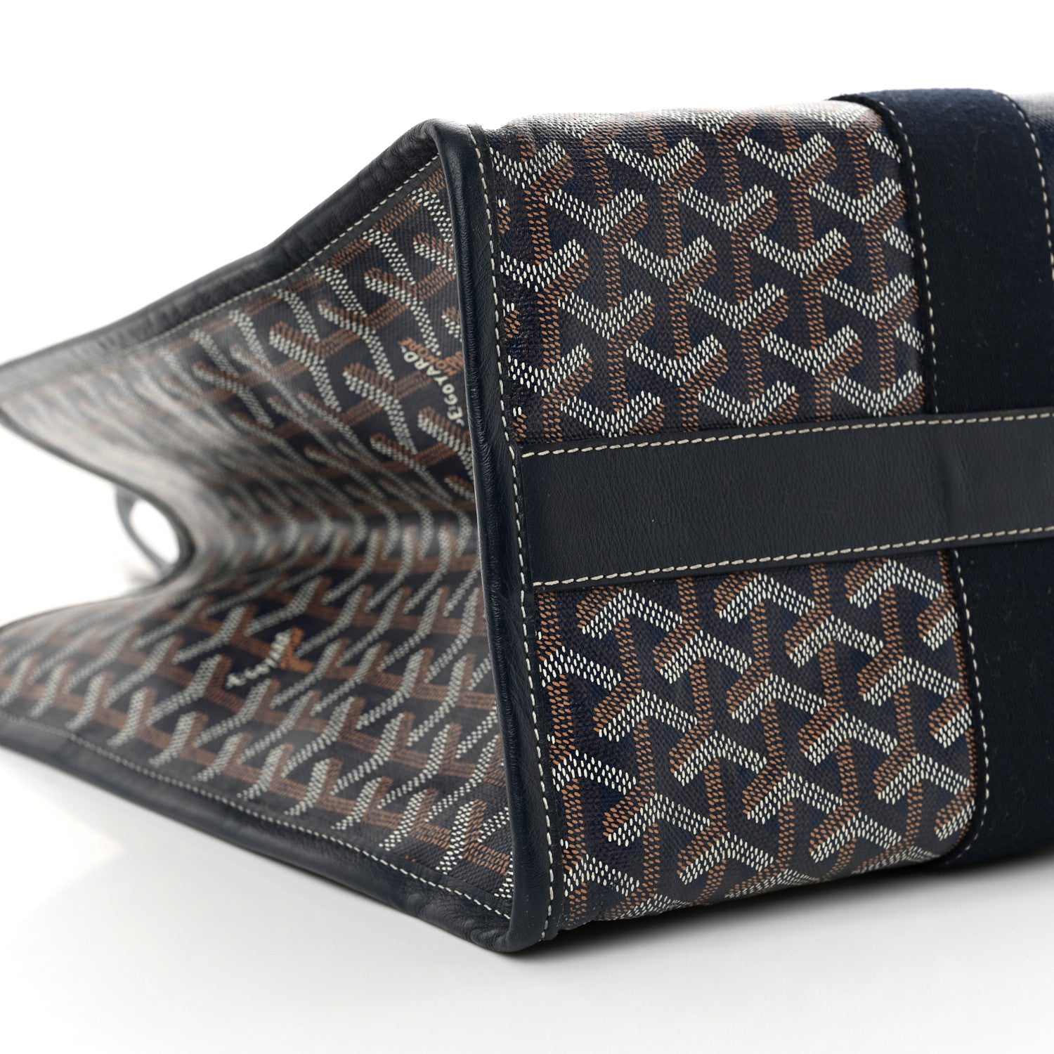 Goyard Goyardine Villette Tote Blue 9 of 14