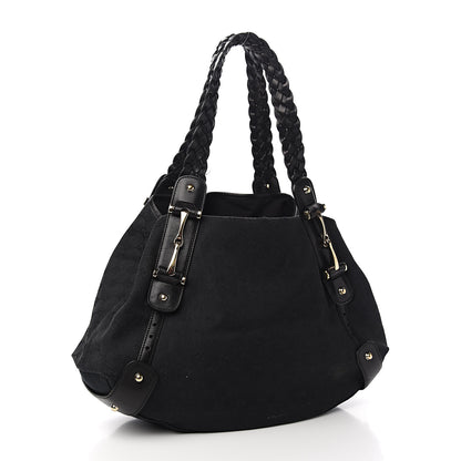Gucci Monogram Medium Pelham Shoulder Bag Black 2 of 13