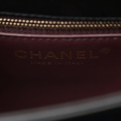 Chanel Lambskin Quilted Mini Trendy CC Dual Handle Flap Bag Black 6 of 10