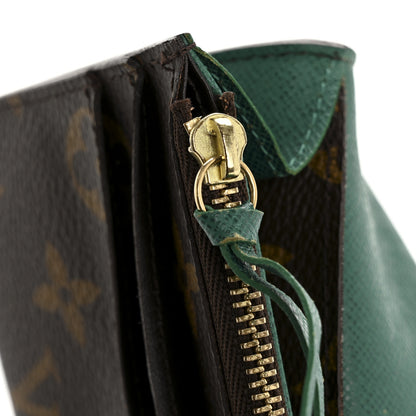 Louis Vuitton Monogram Emilie Wallet Vert 8 of 9