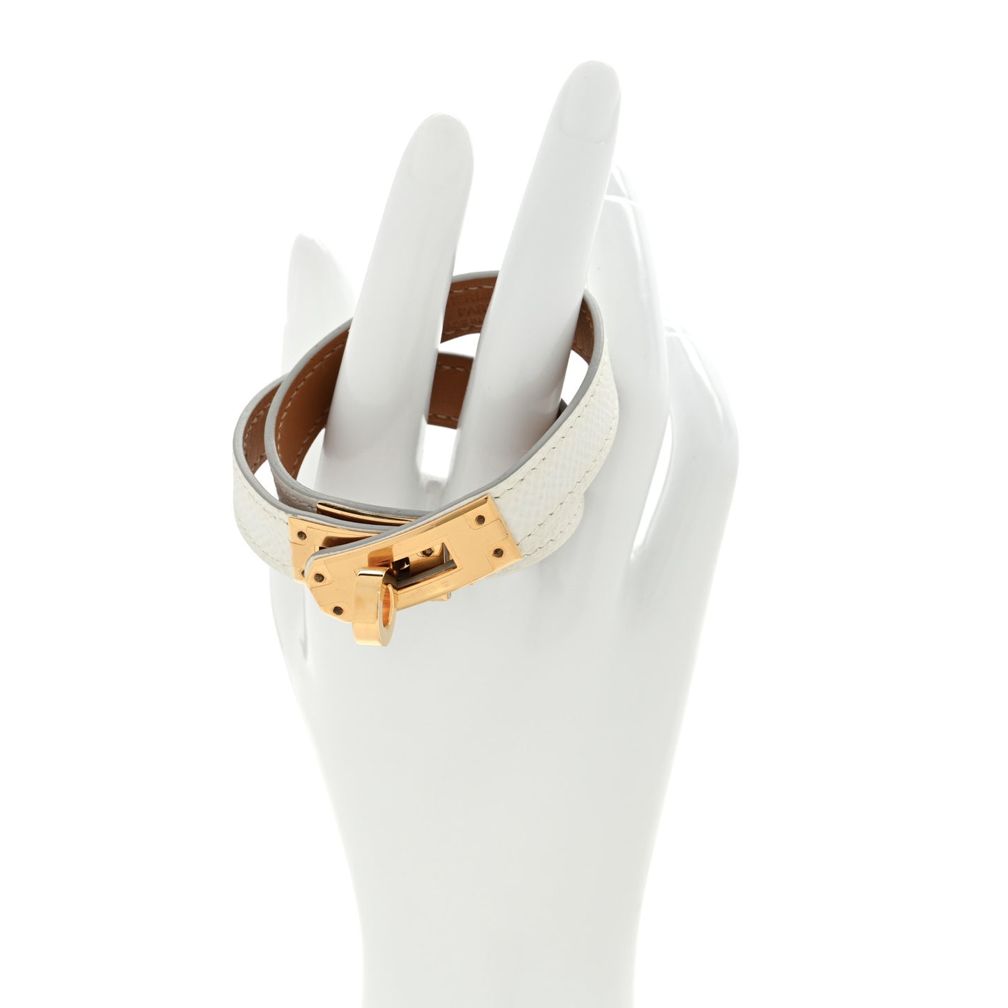 Epsom Kelly Double Tour Bracelet T2 Nata