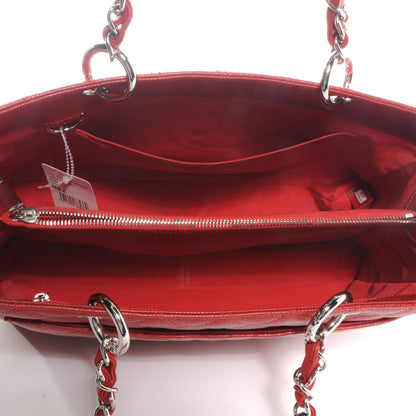 Chanel Caviar Grand Shopping Tote GST Red 5 of 7